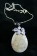 Fossil Coral Necklace - Million Years Old #7282-1